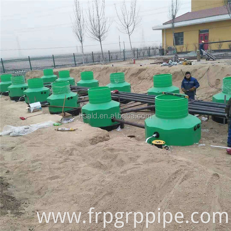 Fiberlglass FRP Tank Sump for Underground Fuel Storage Tank in Fuel Station PE tank sump